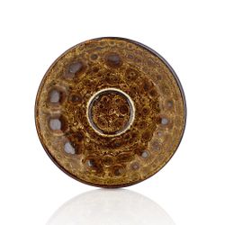 Блюдце d 12 см кофейное Cowry Yellow By Bone Innovation [6]
