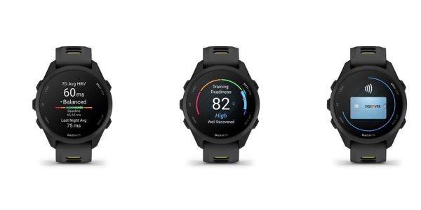 Умные часы Garmin Forerunner 170 Music, Белый | Whitestone/Cloud Blue (010-03920-11 | 010-03920-53)