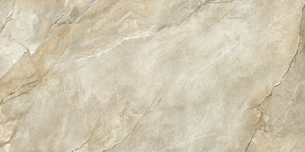 Керамогранит Alma Ceramica GFA114VLC04L Vulcano 114x57 бежевый лаппатированный под камень