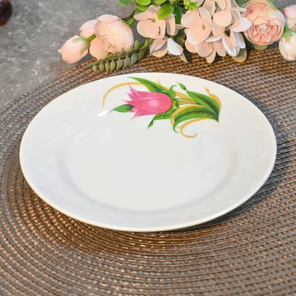 Тарелка 175мм мелкая форма Идиллия Колокольчики