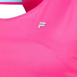 Женская теннисная майка Fila Alissa Tank Top Women - Pink, Multicoloured