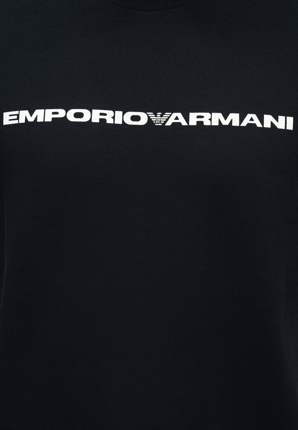 Emporio Armani Футболка с принтом - Синий