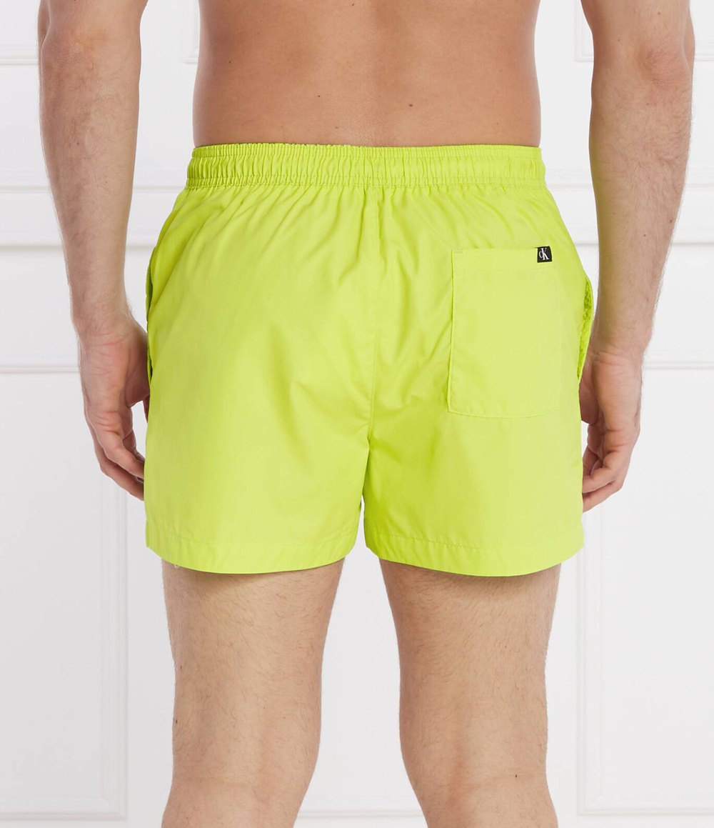 Шорты для плавания DRAWSTRING Calvin Klein Swimwear - лимонный(KM0KM00967)