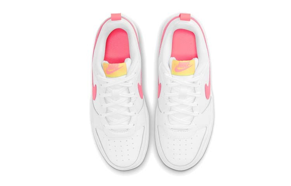 Женские кроссовки Nike Court Borough Low 2 'White Sunset Pulse' BQ5448-108