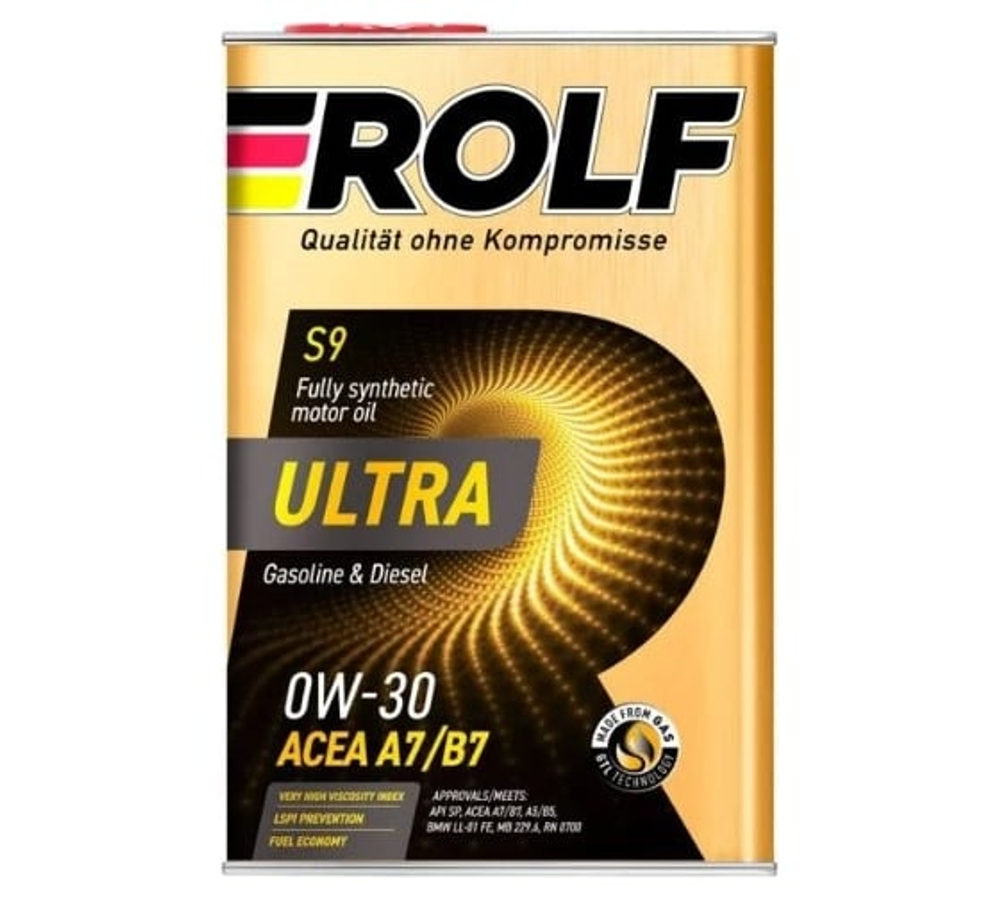Rolf Ultra 0W-30 A7/B7 SP, 4 л