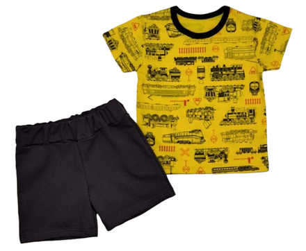 Костюм для мальчика 0242/32 паровозики