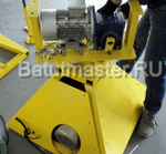 Надувной аттракцион Родео, олень+батут, "Рождественский", 5*5*3 м