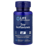 Life Extension, соевые изофлавоны, 30 вегетарианских капсул (135 мг в 1 капсуле)