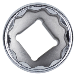 Головка торцевая стандартная двенадцатигранная 3/8&quot;, 17 мм KING TONY 333017M