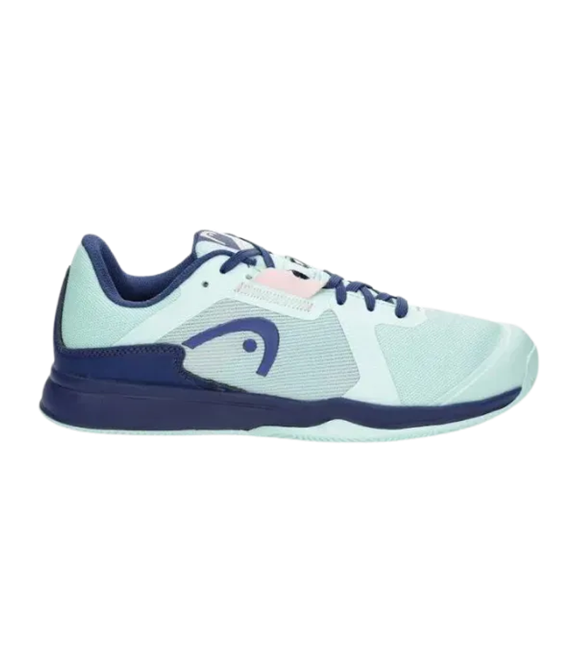 HEAD Sprint Team 3.5 Clay Women Aqua темно-синие кроссовки
