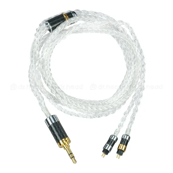 HeadMade IEM Silver 2-pin - 3.5mm 1.2m