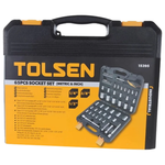 Набор торцевых головок "3 в 1" TOLSEN "Industrial" 65шт. 15395
