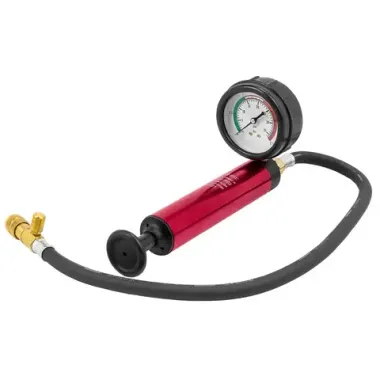 Насос ручной с манометром для тестирования герметичности систем охлаждения FORSTIME FT-922G1-P