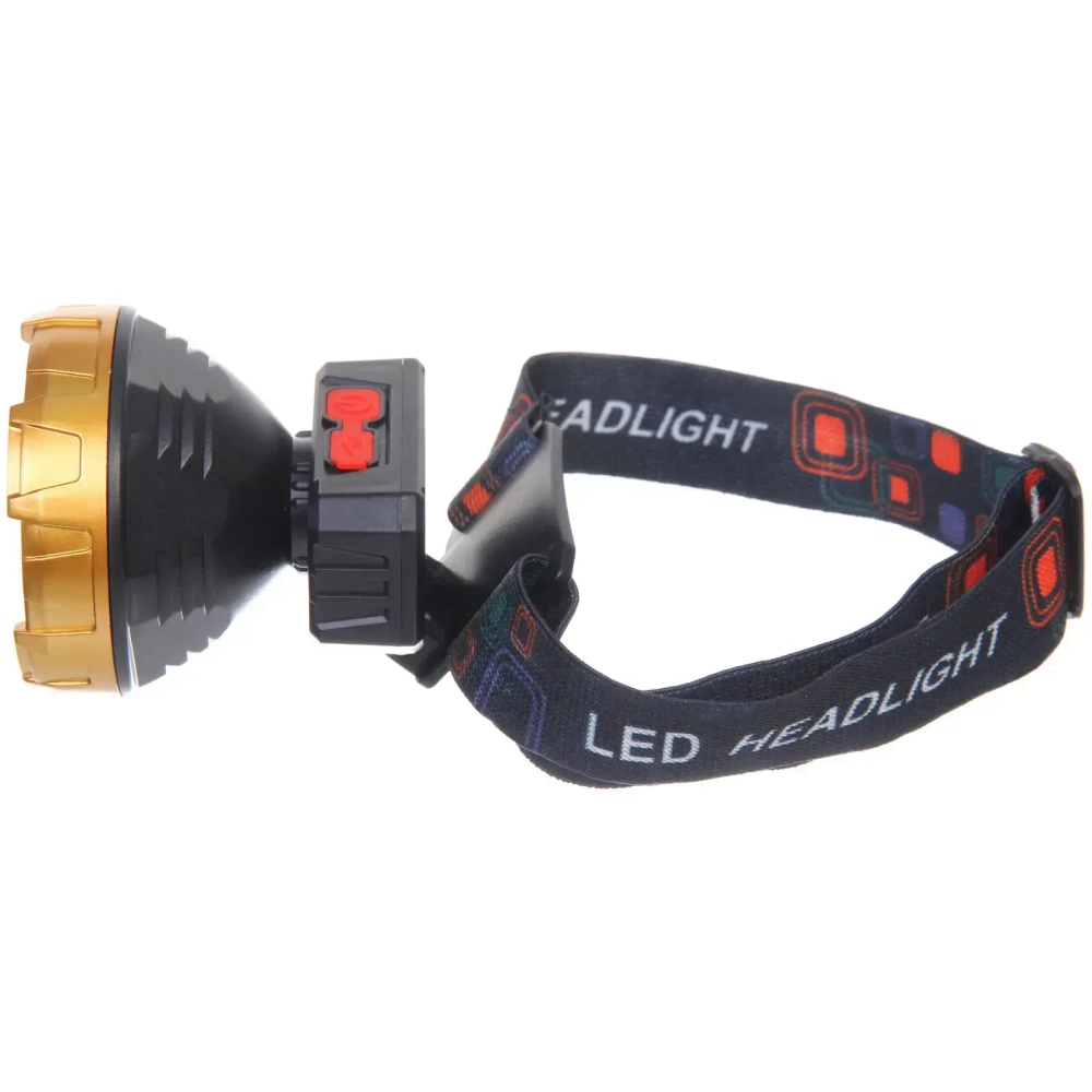 Фонарь налобный 4 режима, 7LED, аккумуляторная батарея 500mAh USB 208-7