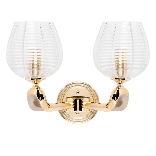 706622 Бра DELTA 2х40W E14 ЗОЛОТО