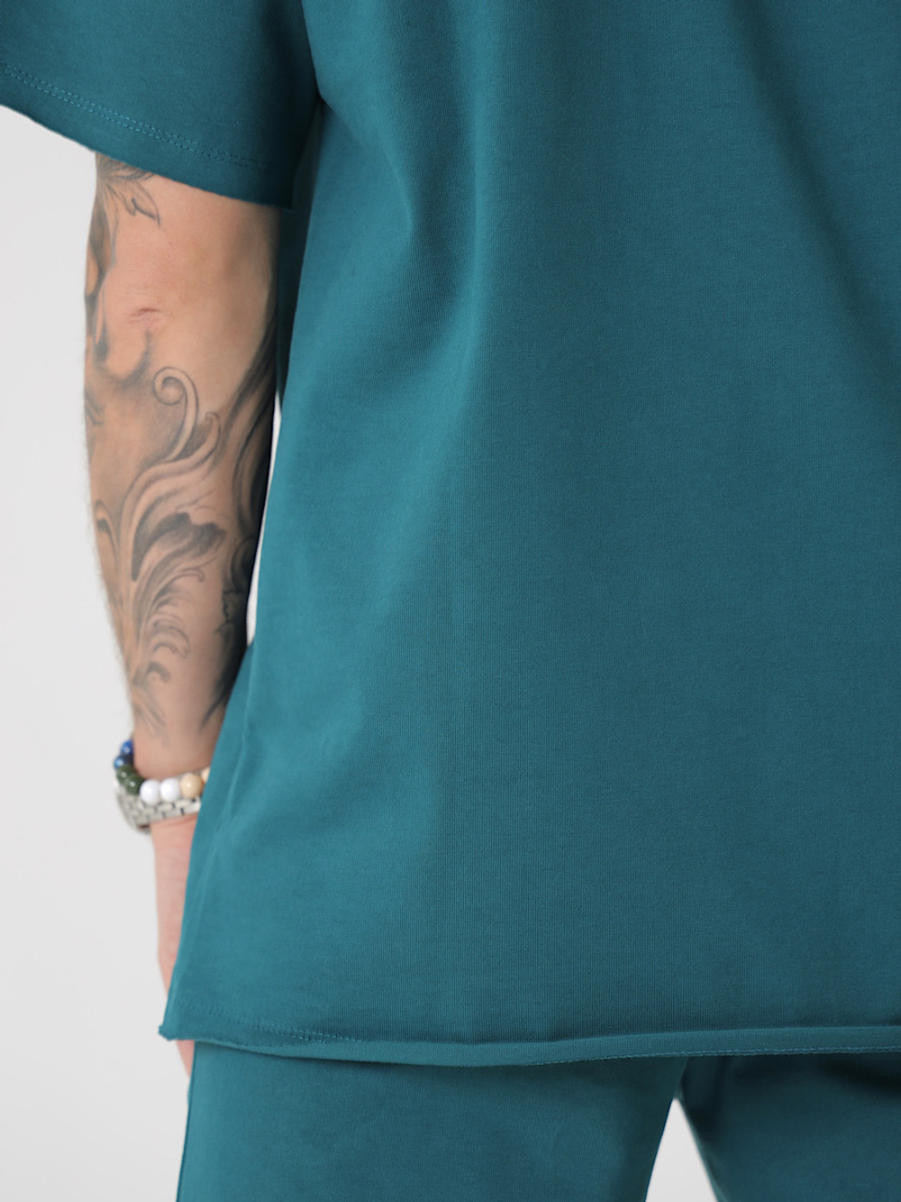 Футболка оверсайз Город Горький морская волна голубая