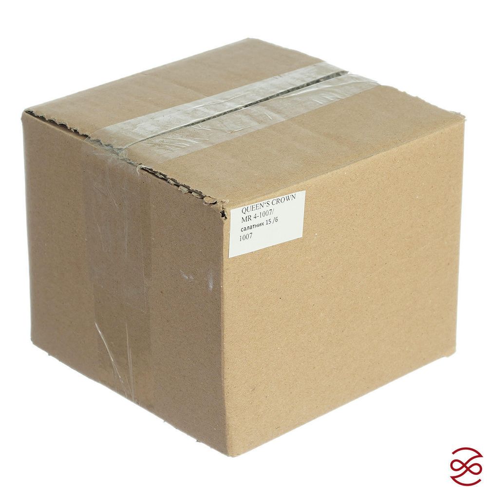 Набор салатников Queen's Crown Золотая роза 16 см (6шт)