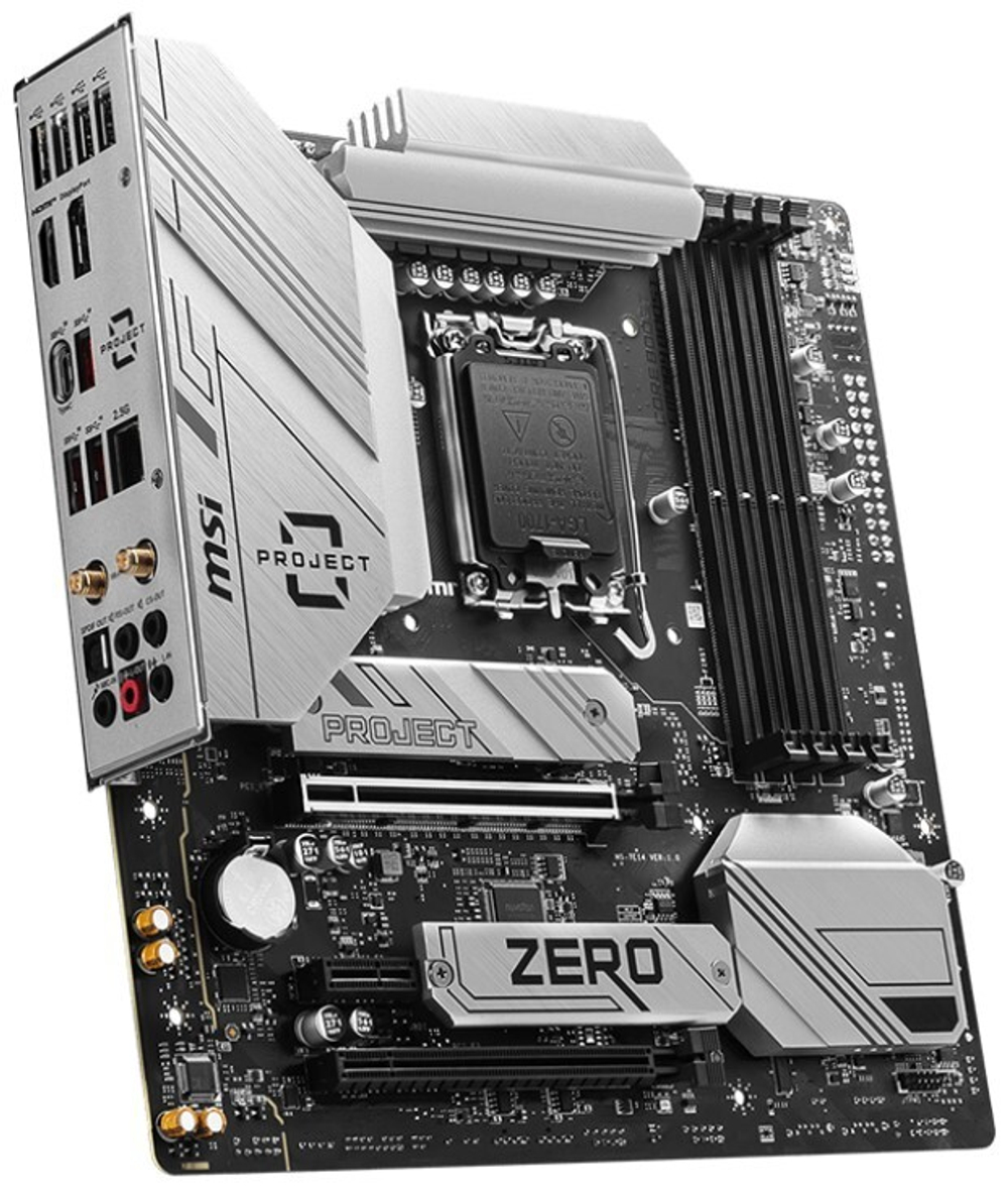 Материнская плата mATX MSI B760M PROJECT ZERO