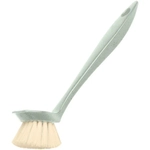 Щетка для посуды Greenland с прямой ручкой (зеленый флэк)