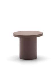 Aiguablava Круглый стол из терракотового цемента Ø90 см