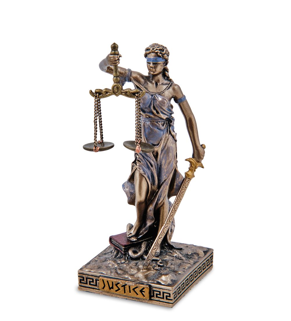 Veronese WS-1213 Статуэтка «Фемида - богиня правосудия»