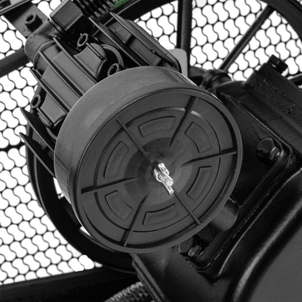 Компрессор воздушный ременный привод КР2500/80, 2,5 кВт, 80 литров, 420 л/мин МТХ