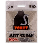 Наполнитель Just Clean комкующийся бентонит 5 л.