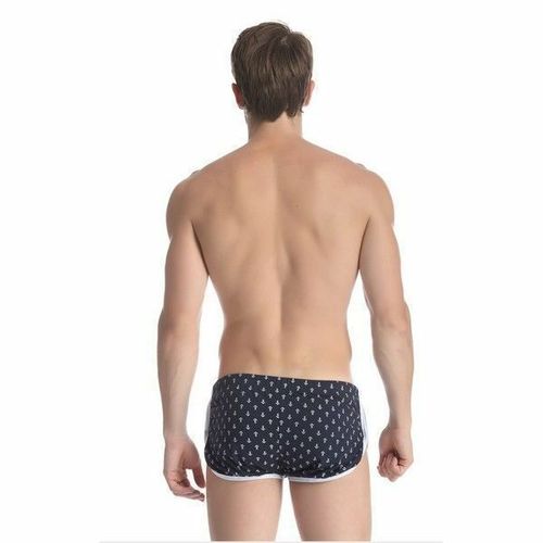 Мужские шорты синие с якорями Gillbro Navy Anchor Shorts