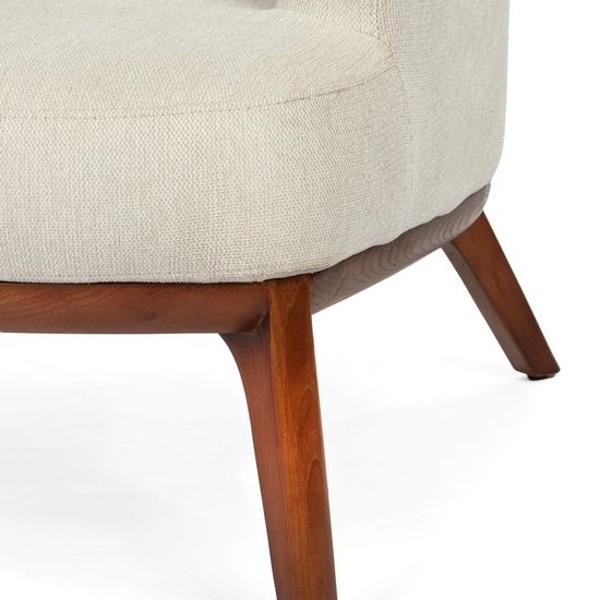 Кресло Gatto Low цвет бежево-серый