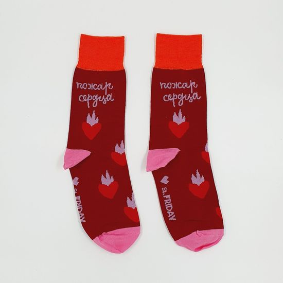 Носки st.Friday Пожар сердца