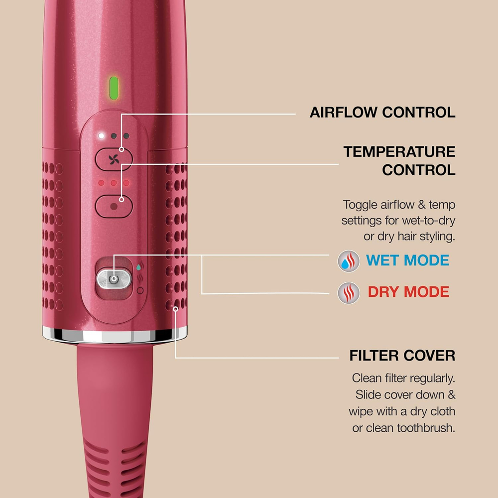 Фен-щетка Shark Glossi 2-in-1 Hot Tool and Air Glosser - Juniper