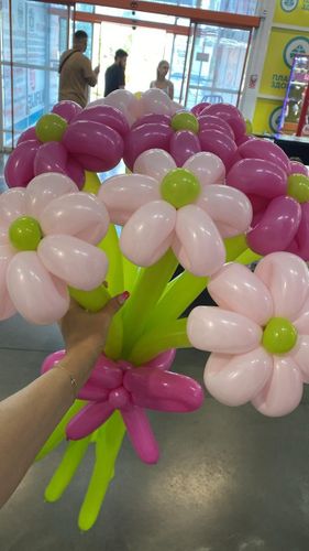 Фигуры и цифры из шаров