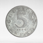 Austria, 5 Groschen, 1979, F