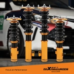Комплект для автомобиля Subaru Forester 1998-2002 Complete Adjustable Height Shocks Coilovers Suspension Kit lowering kit