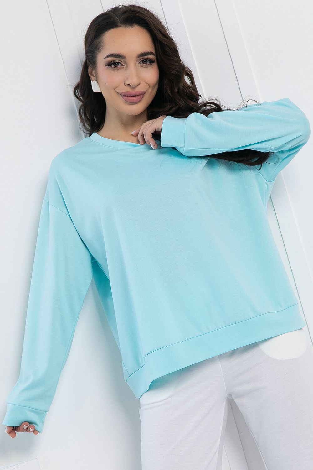 Свитшот Айрис (голубой) Б13041-25М LT Collection