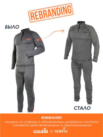 Термокомплект Norfin WINTER LINE GRAY 06 р.XXXL