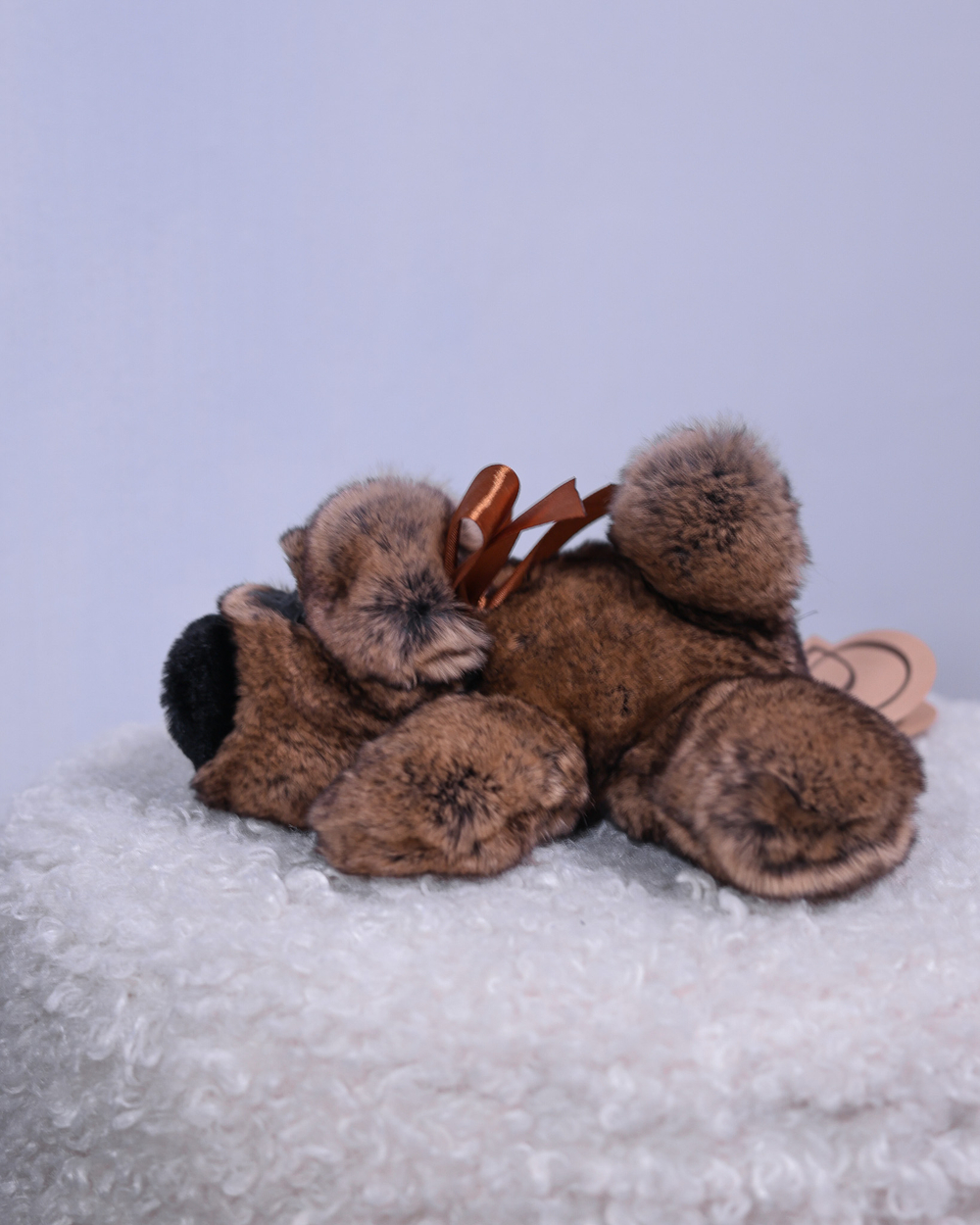 Собака Шанель маленькая (коричневая)