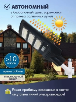 Светильник на солнечной энергии STD180