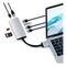 USB-хаб Satechi Type-C Dual Multimedia Adapter для Macbook с двумя портами USB-C ST-TCDMMAS (серебристый)