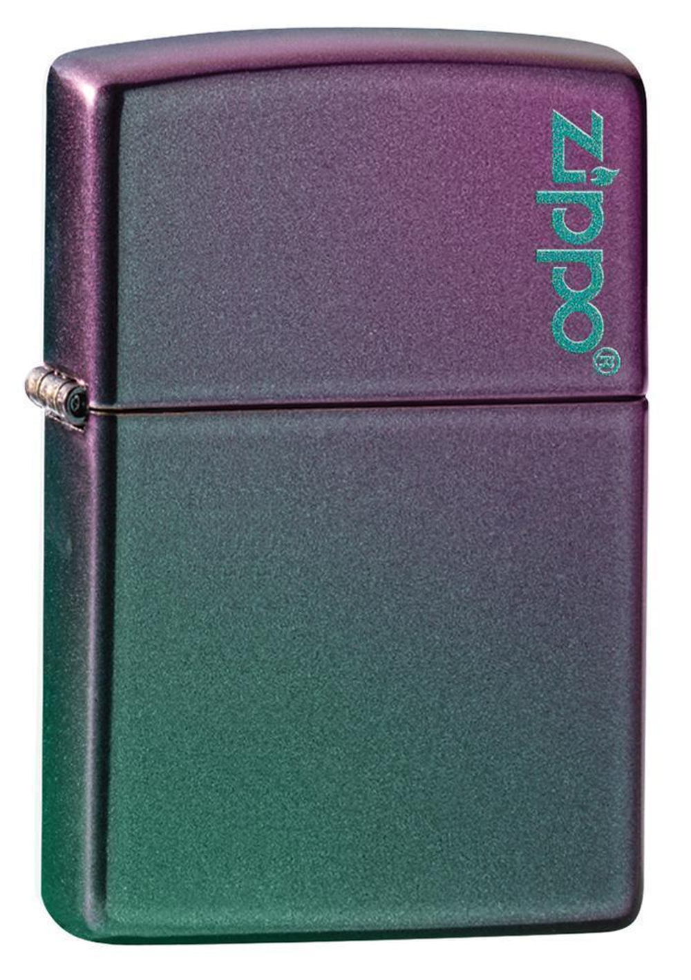 Зажигалка Zippo Classic с покрытием Iridescent, латунь/сталь, фиолетовая, матовая