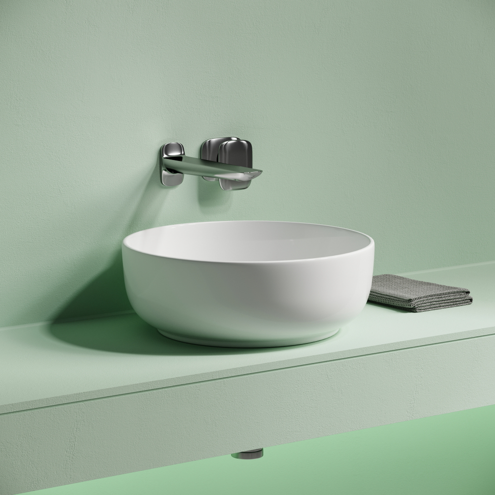 Раковина Ceramica Nova Taycan 38 см CN12003 белый