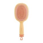 Расческа массажная с отверстиями для джиббитсов SOLOMEYA Croks Massage Hair Brush Apricot