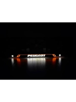 Рамка для номера с подсветкой RL. Peugeot.