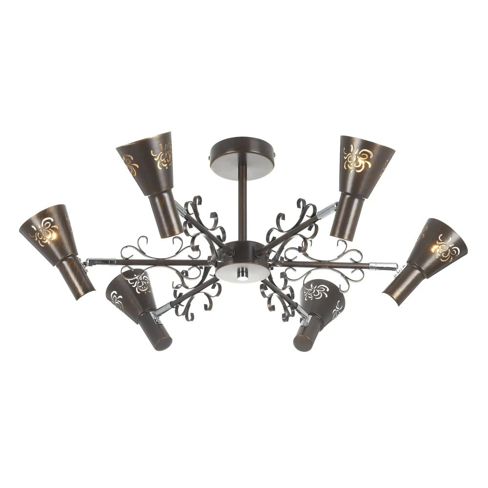 Citilux Дункан CL529161 Люстра на штанге Коричневая