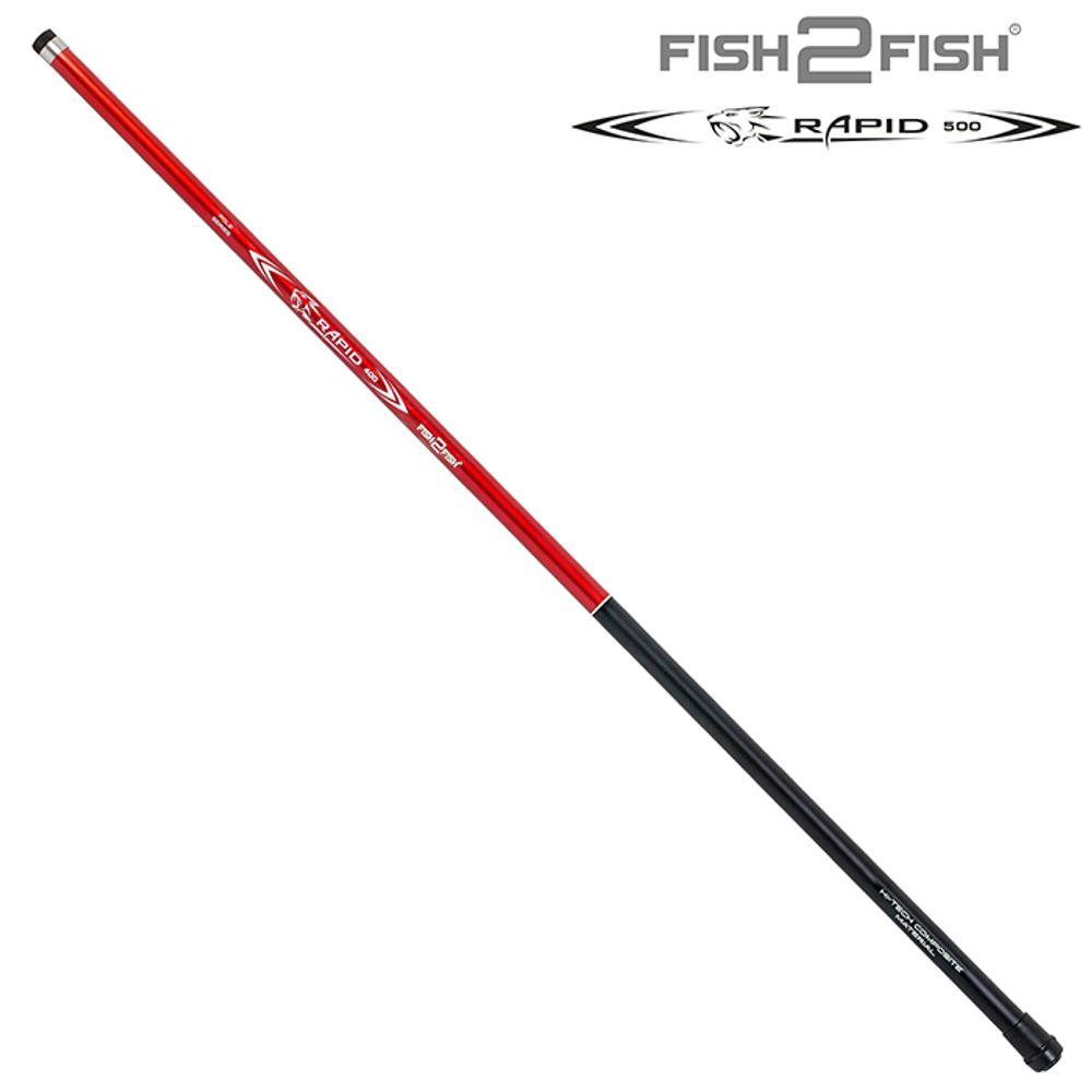 Удилище телескоп стекло д/с Fish2Fish Rapid Fiberglas (10-40) 5,0 м б/к