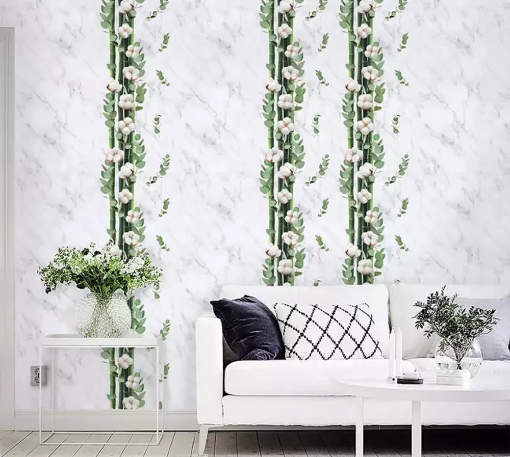 Панель ПВХ термопечать Дыхание Юга узор 652 2700х250 мм