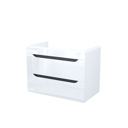 Тумба подвесная IDDIS Ray, 80 см, белый, RAY80W0i95