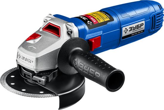 Угловая шлифмашина "ЗУБР" УШМ-П125-1500 ЭПСТ