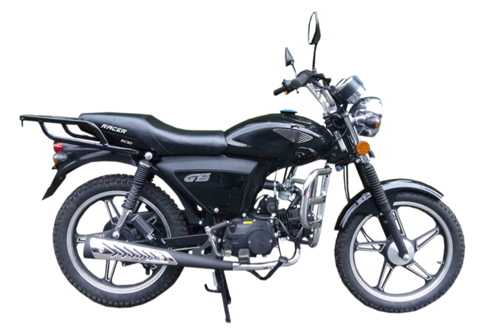 Мопед Racer RC50 Alpha + ЦПГ 125 (черный) (Россия)