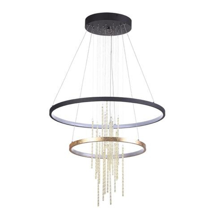 3901/63L L-VISION ODL20 521 золотистый/стекло/металл Подвесной светильник LED 4000K 63W 220V MONICA